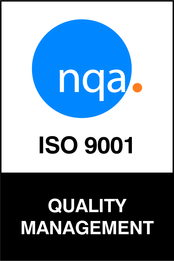 ISO 9001 Quality Control Accredited